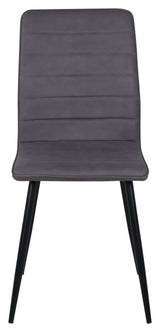 Windu Lyx Dining Chair, Gray/Black