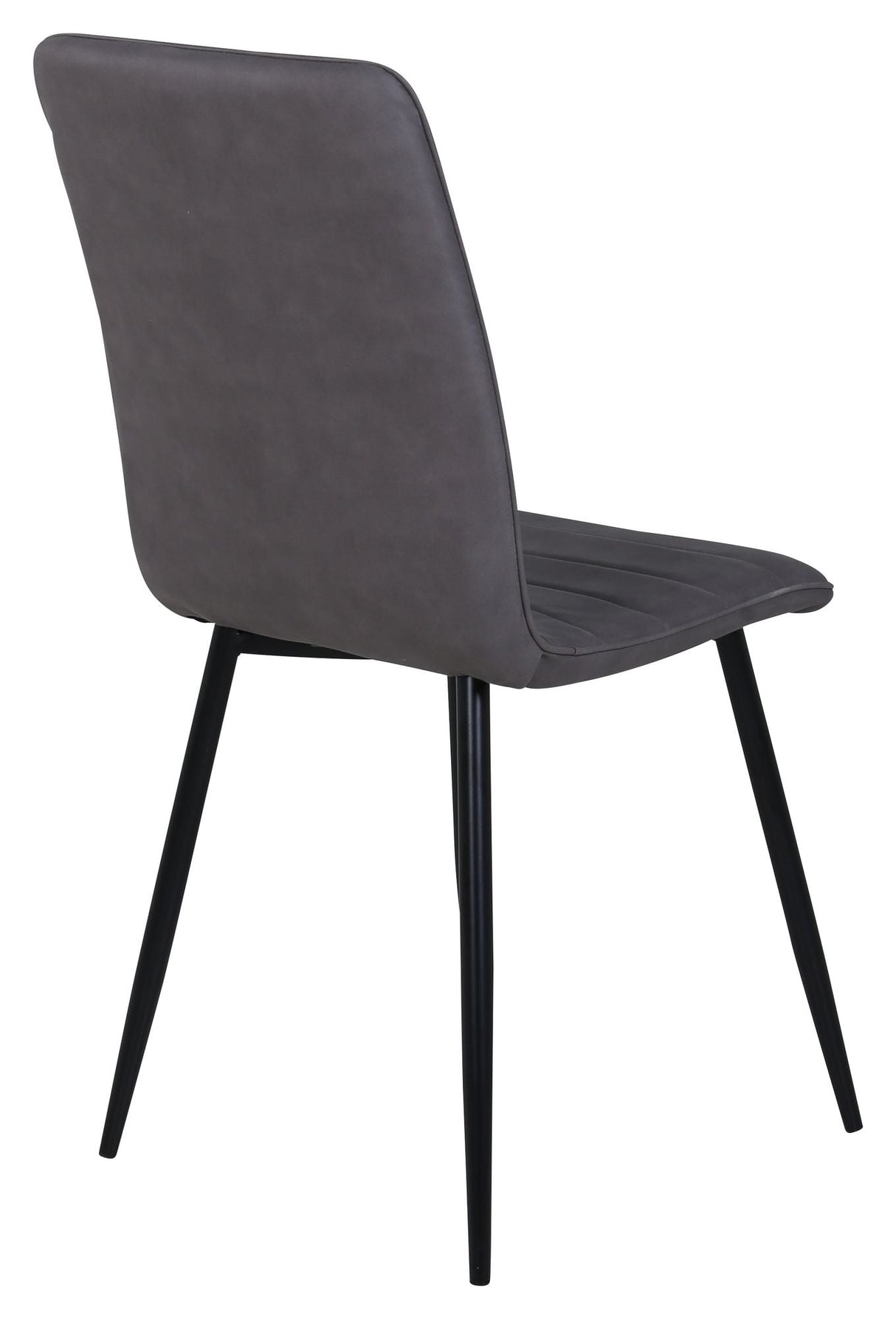 Windu Lyx Dining Chair, Gray/Black