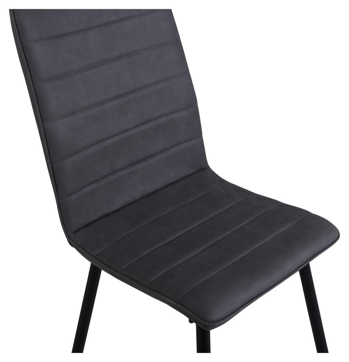 Windu Lyx Dining Chair, Gray/Black