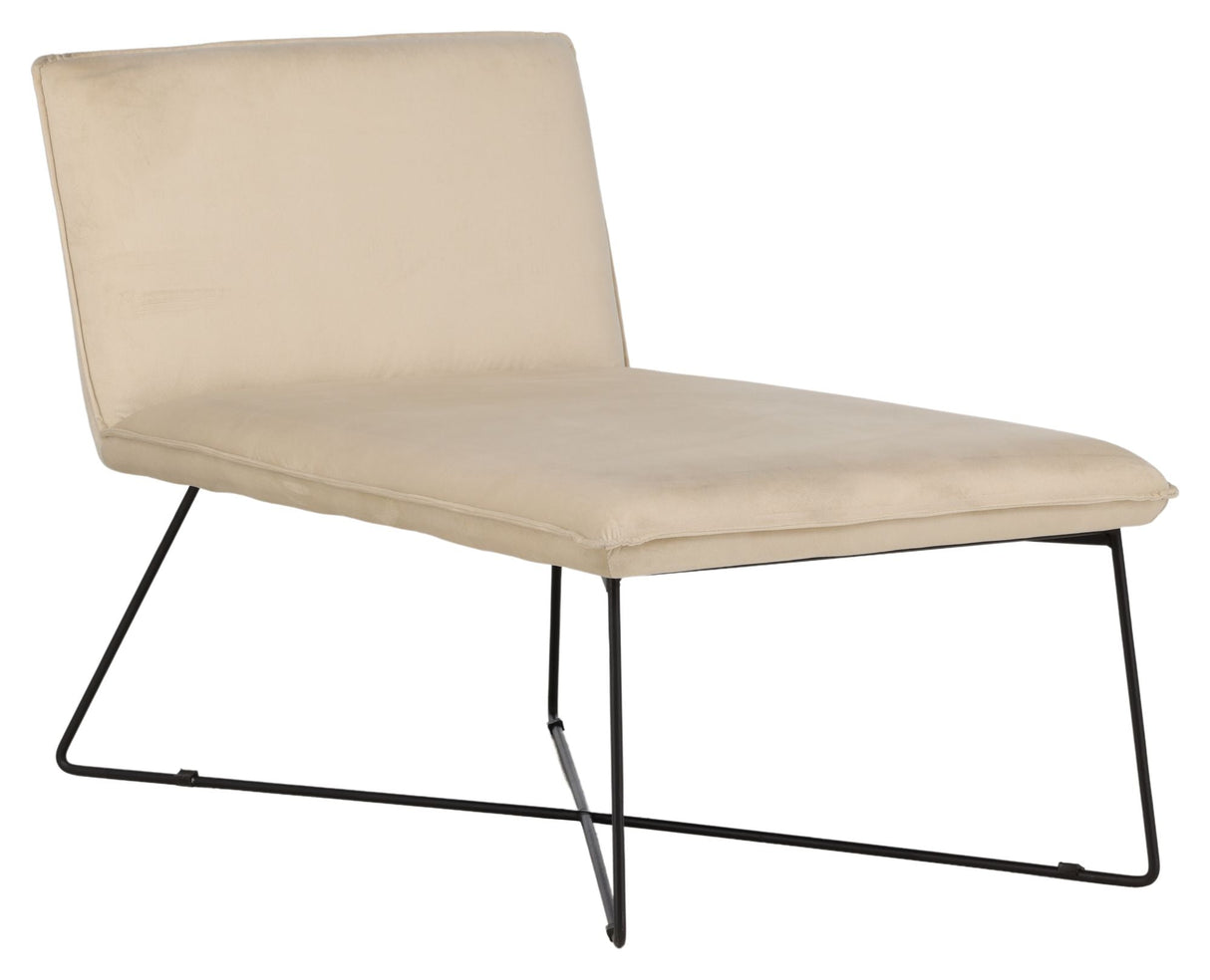 X-lounge Daybed - Beige velvet