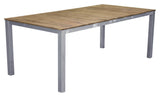 Zenia, Garden table 200*100, Acacia/Zinc