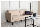 Zoom 2-seater sofa, Beige Fabric