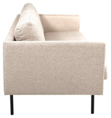 Zoom 2-seater sofa, Beige Fabric