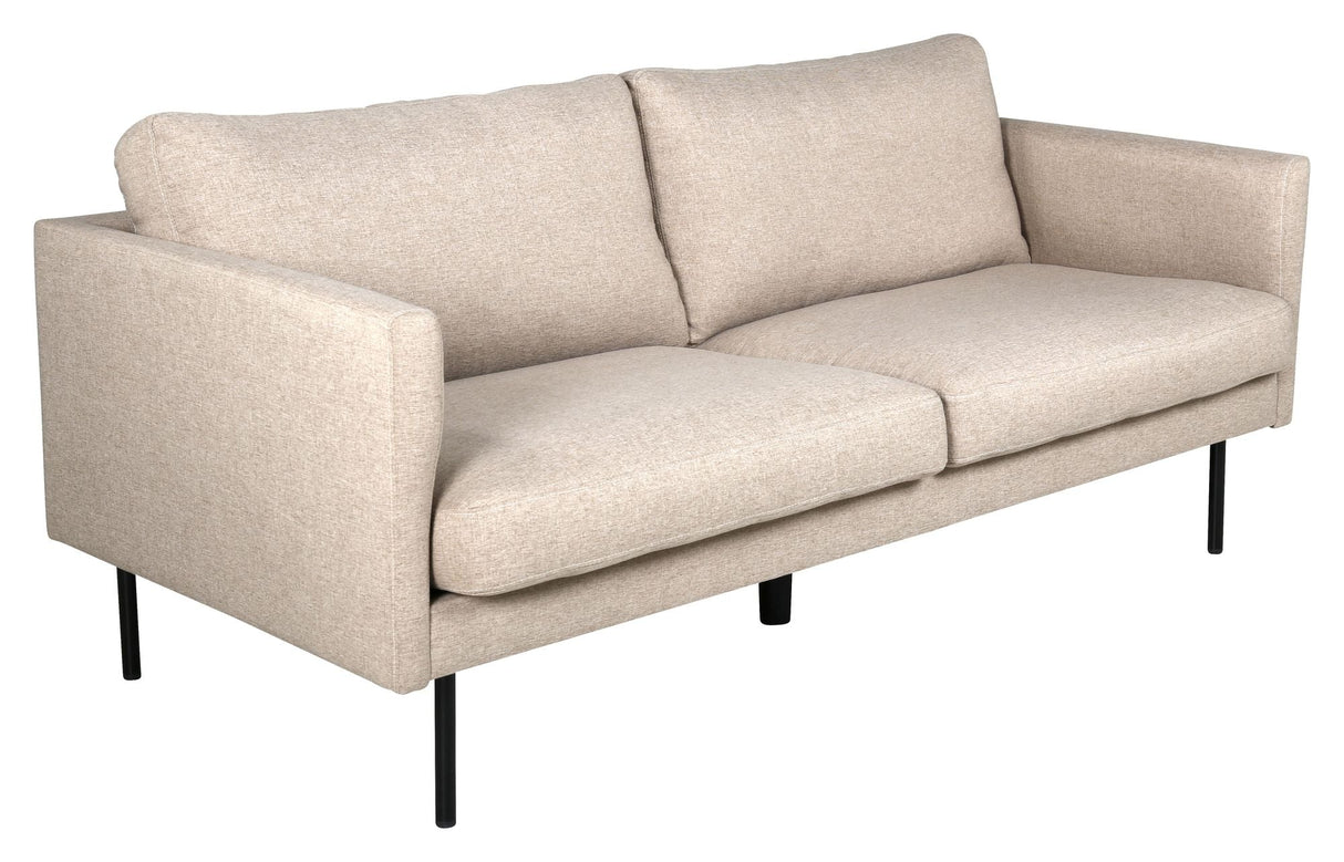 Zoom 2-seater sofa, Beige Fabric