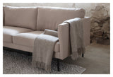 Zoom 3-seater. Sofa, Light Brown Fabric