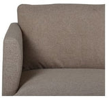 Zoom U-Sofa, Beige Fabric