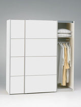 Verona Wardrobe - White B:182