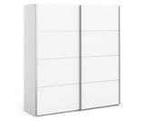 Verona Wardrobe - White B:182