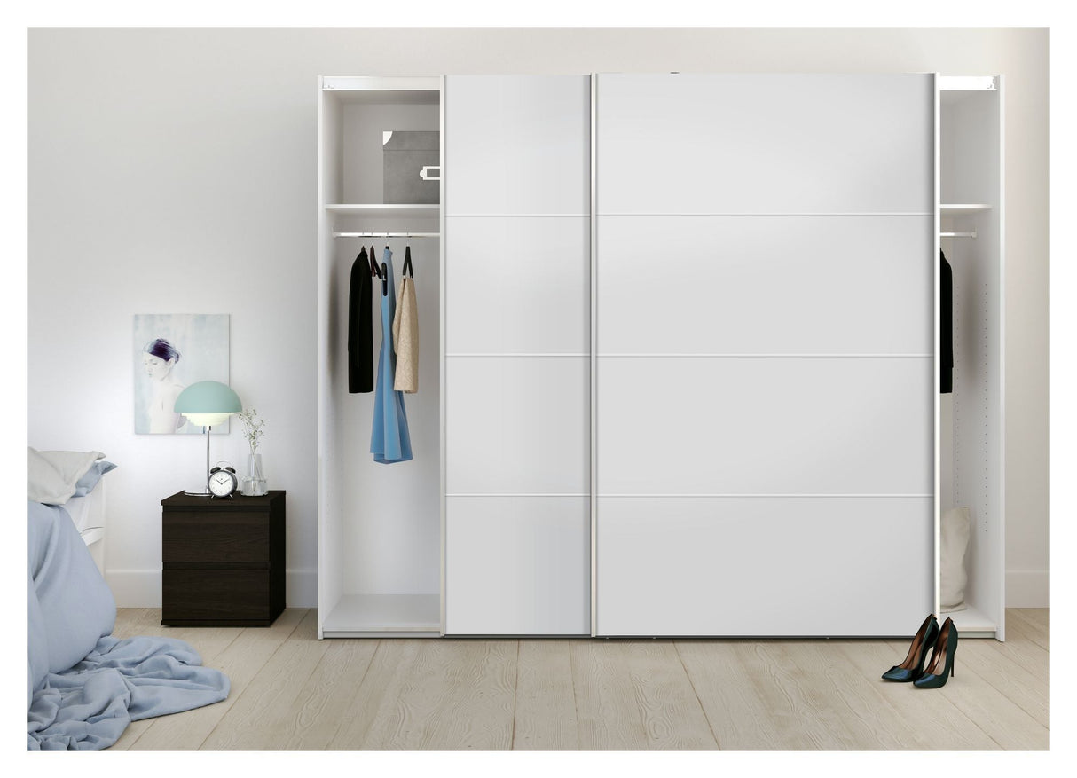 Verona Wardrobe - White B:242