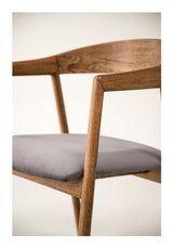 Långön Dining Chair, Oak, Brown