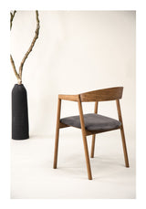 Långön Dining Chair, Oak, Brown