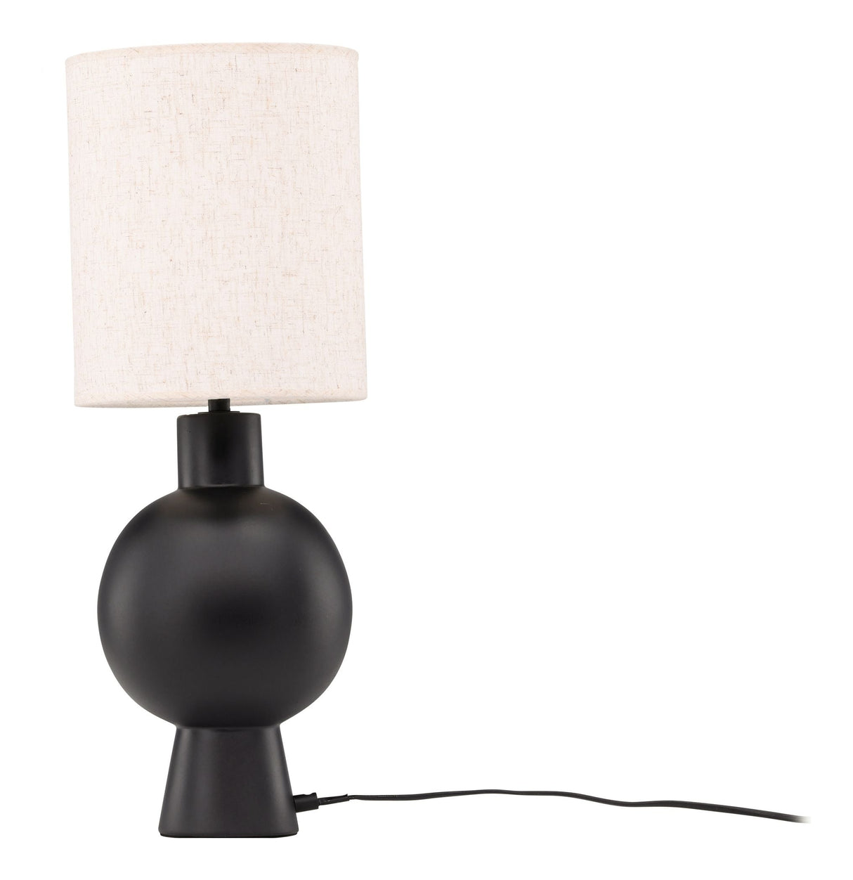 Mysterna Table Lamp, Concrete, Black