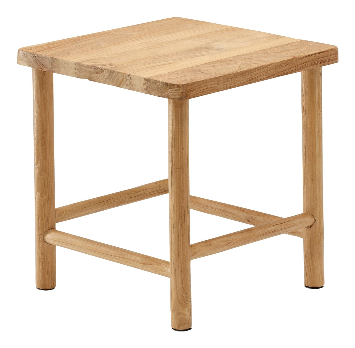 Noster Stool, Teak, Nature