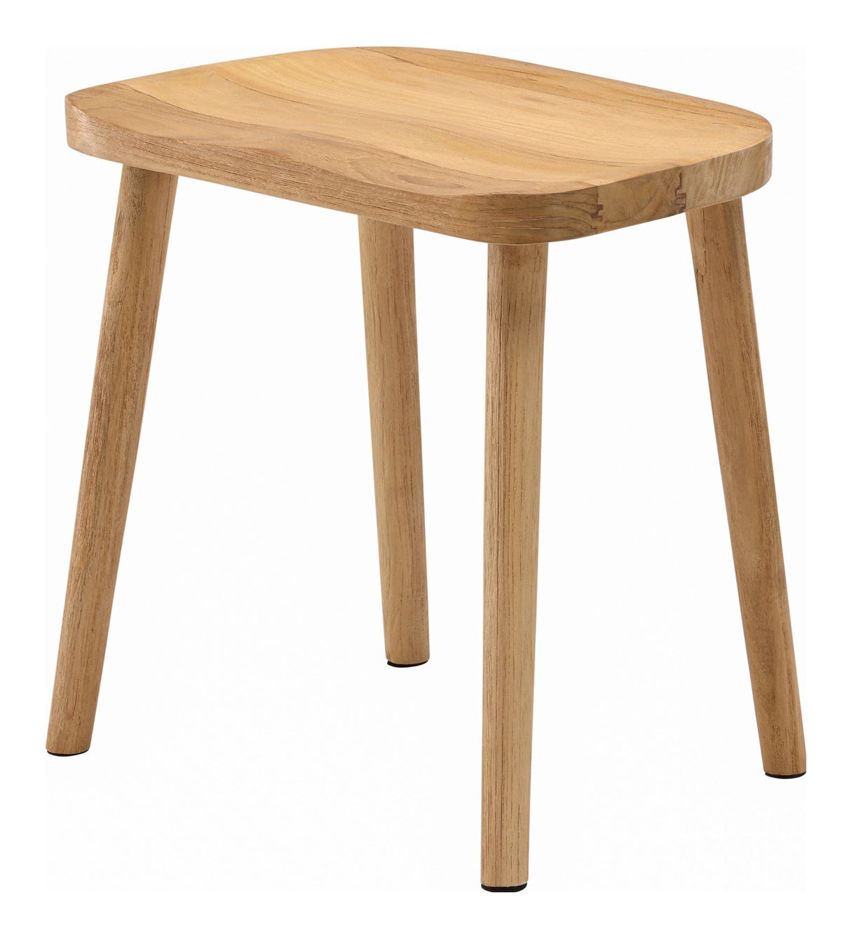 Orust Stool, Teak, Nature