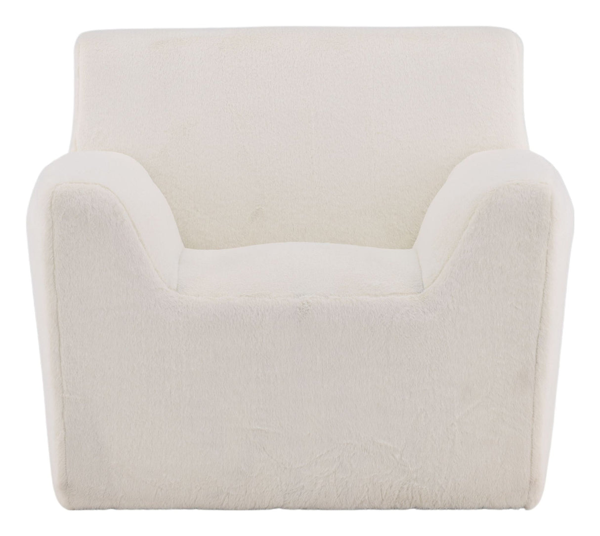 Rossö Armchair, Fleece, White