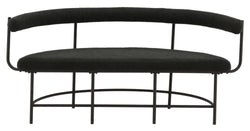 Stallhagen, Sofa bench - Black/boucle