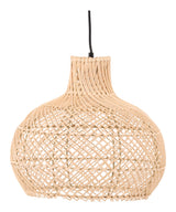 Varekil Pendant luminaire, Rattan, nature