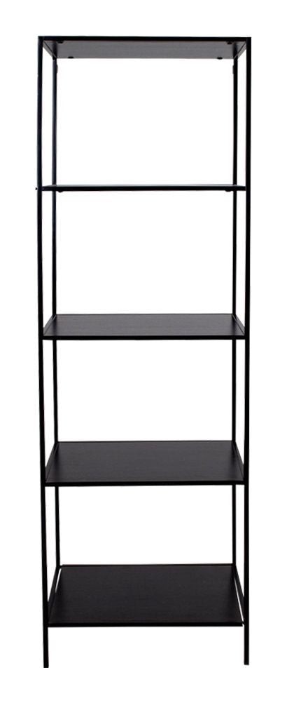 Vita Shelf with black frame and 5 black shelves