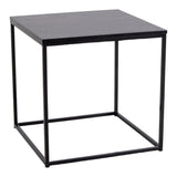 Vita Side Table, Black, 45x45