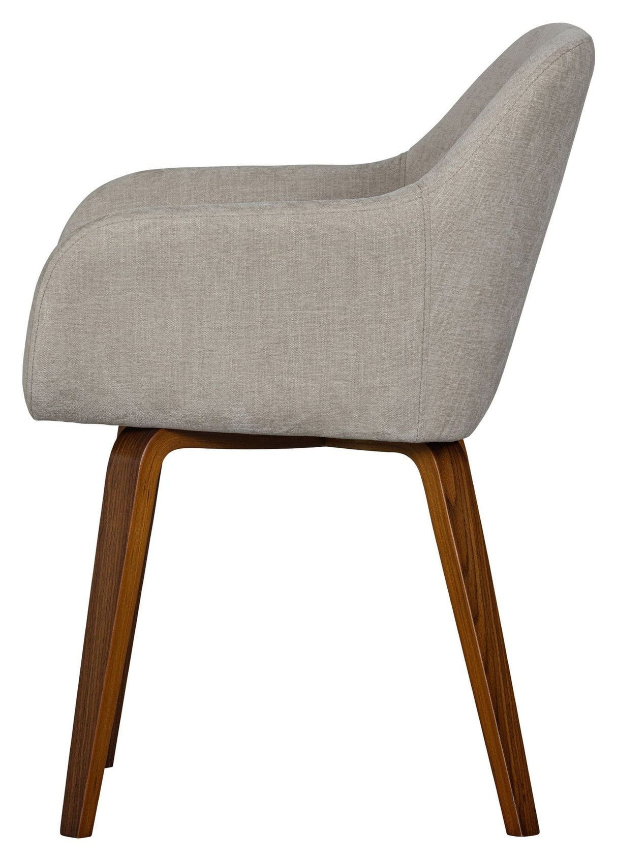 Base Dining chair - Sand velvet