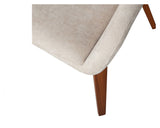 Base Dining chair - Sand velvet