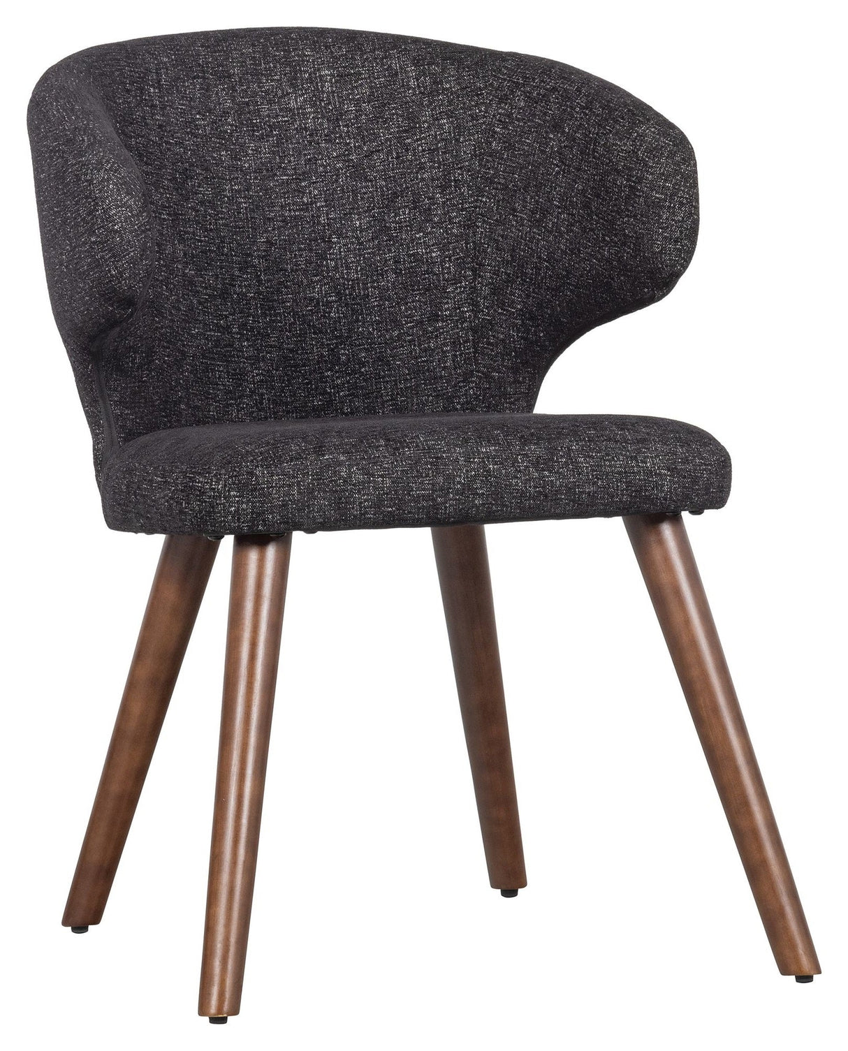 Cape Dining chair, Black melange