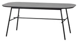 Elegance Dining table, 180x90, Mango wood/Black Metal