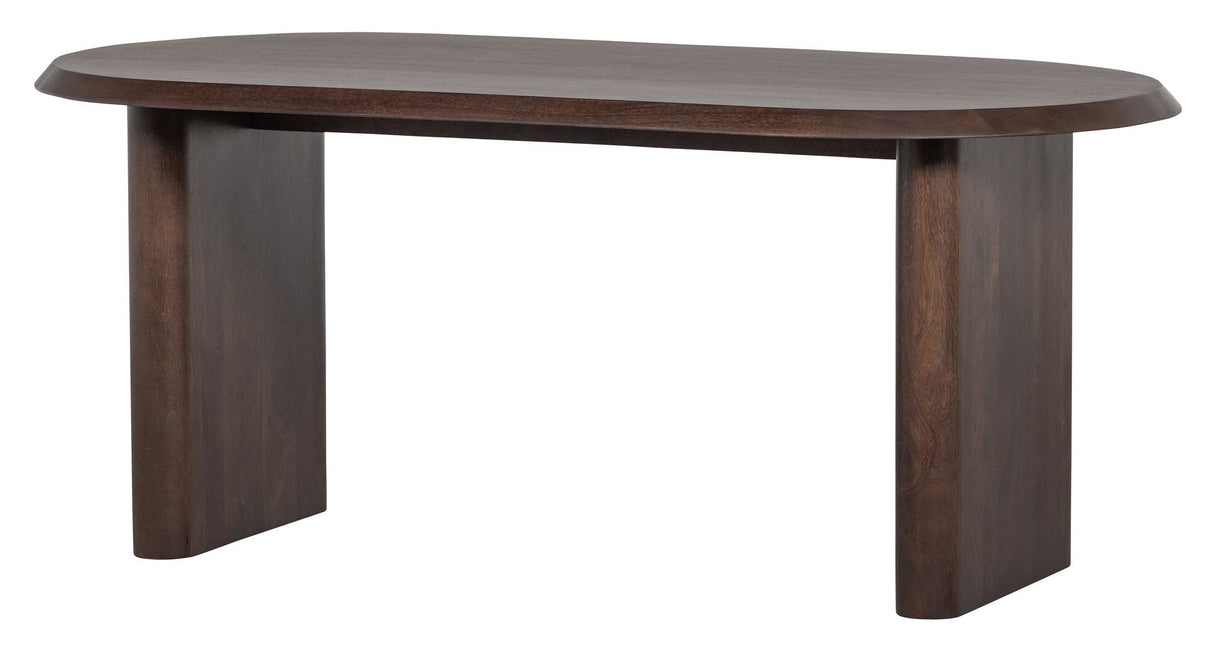 Ellips Dining table 90x180 - Walnut