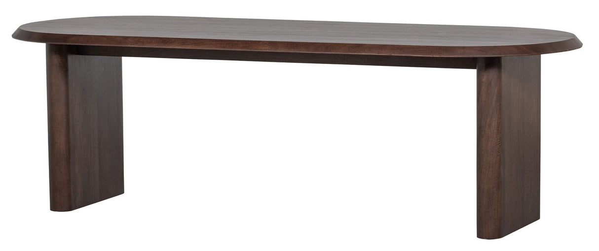 Ellips Dining table 90x240 - Walnut