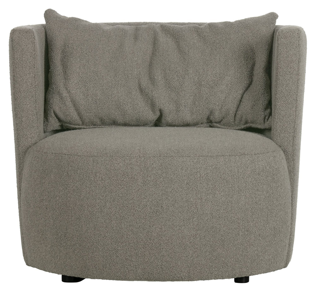 Explore Lounge Chair - Gray Bouclé