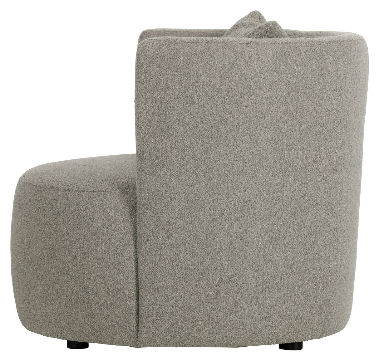 Explore Lounge Chair - Gray Bouclé