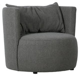 Explore Lounge Chair - Steel Gray Bouclé