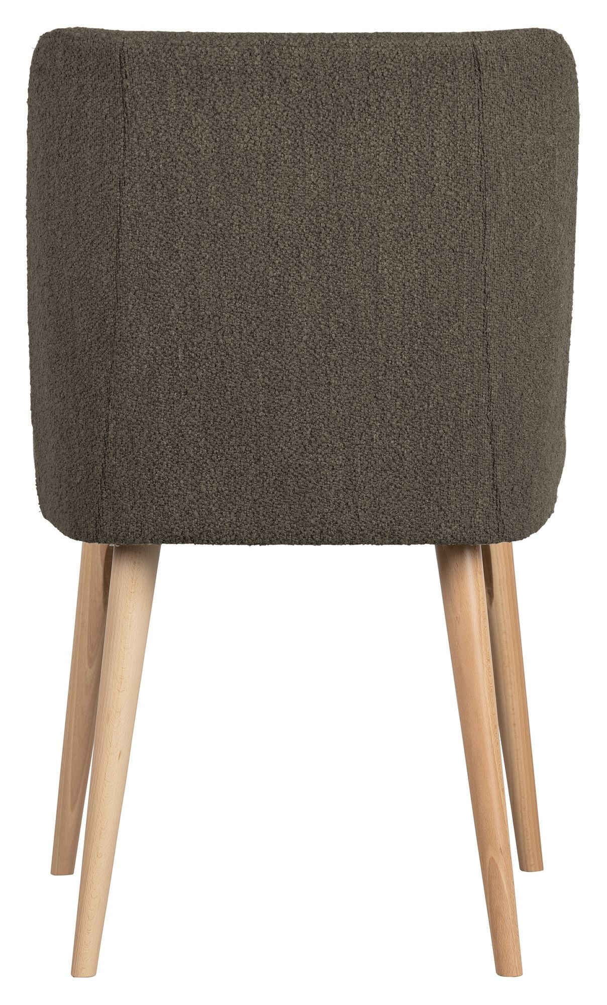 Force Dining Chair - Brown Bouclé