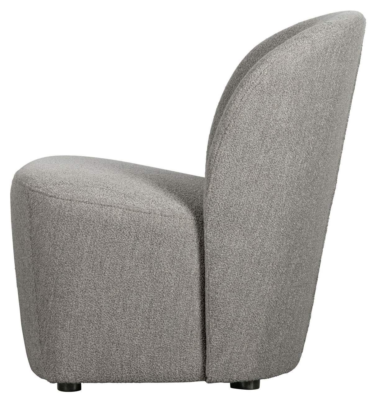 Lofty Lounge Chair - Gray Bouclé