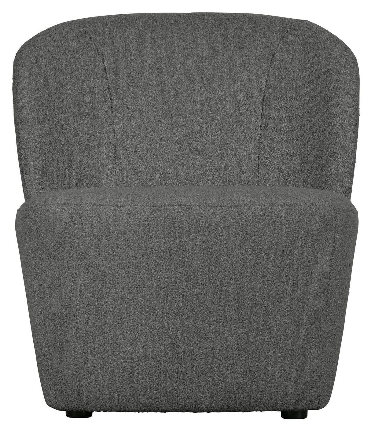 Lofty Lounge Chair - Steel Gray Bouclé