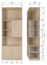 Modulair 40x77 - Oak