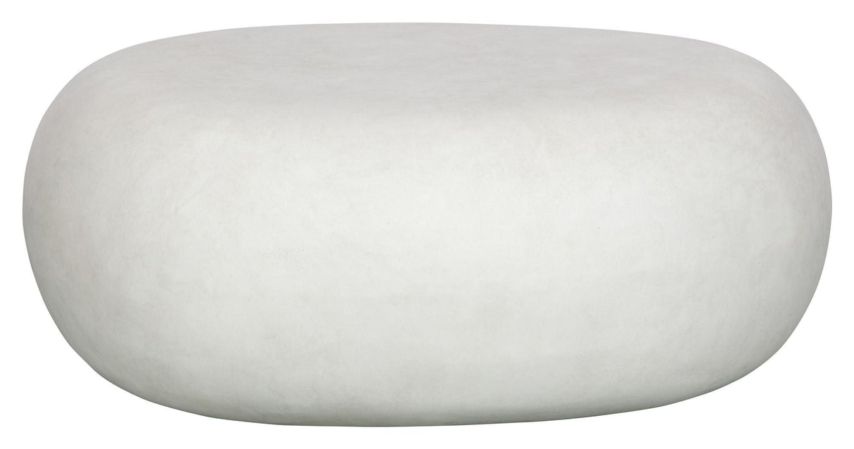 Pebble Coffee Table - White, 65x49