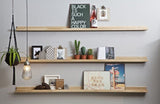 Photoframe Gallery Shelf 170 cm - Oak