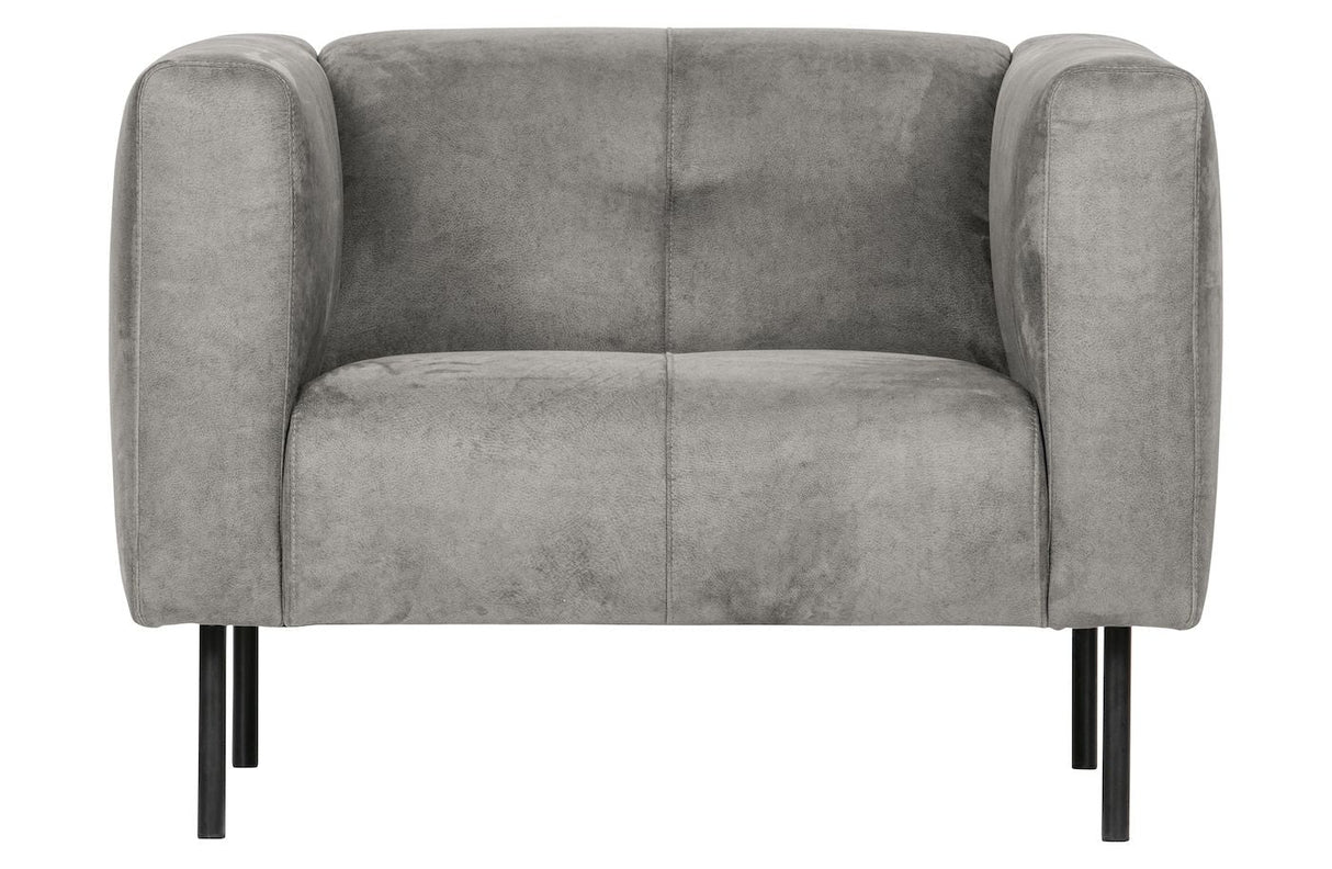 Skin Armchair - Light gray