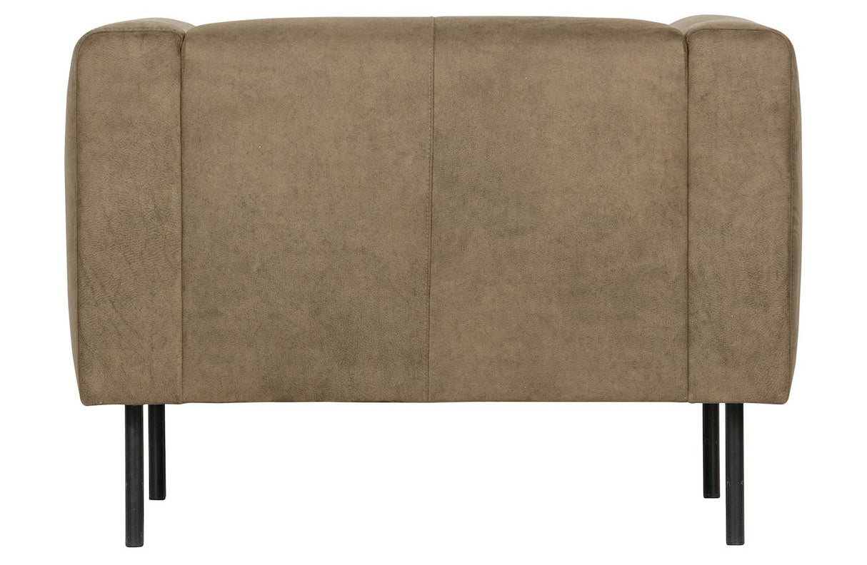 Skin Armchair - Olive green