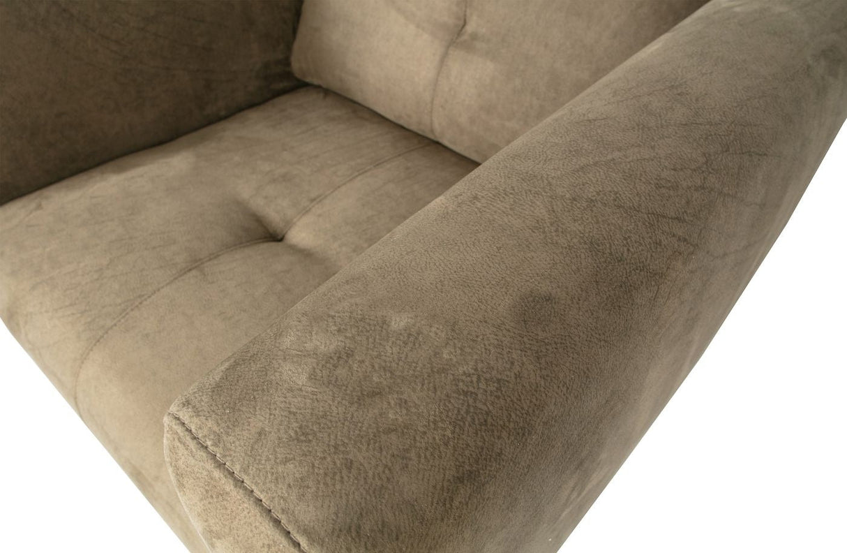 Skin Armchair - Olive green