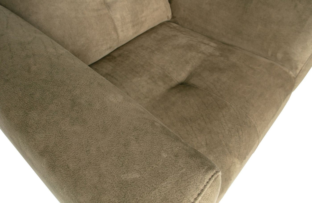 Skin Armchair - Olive green