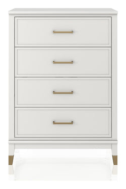 Westerleigh Chest w. 4 drawers, White