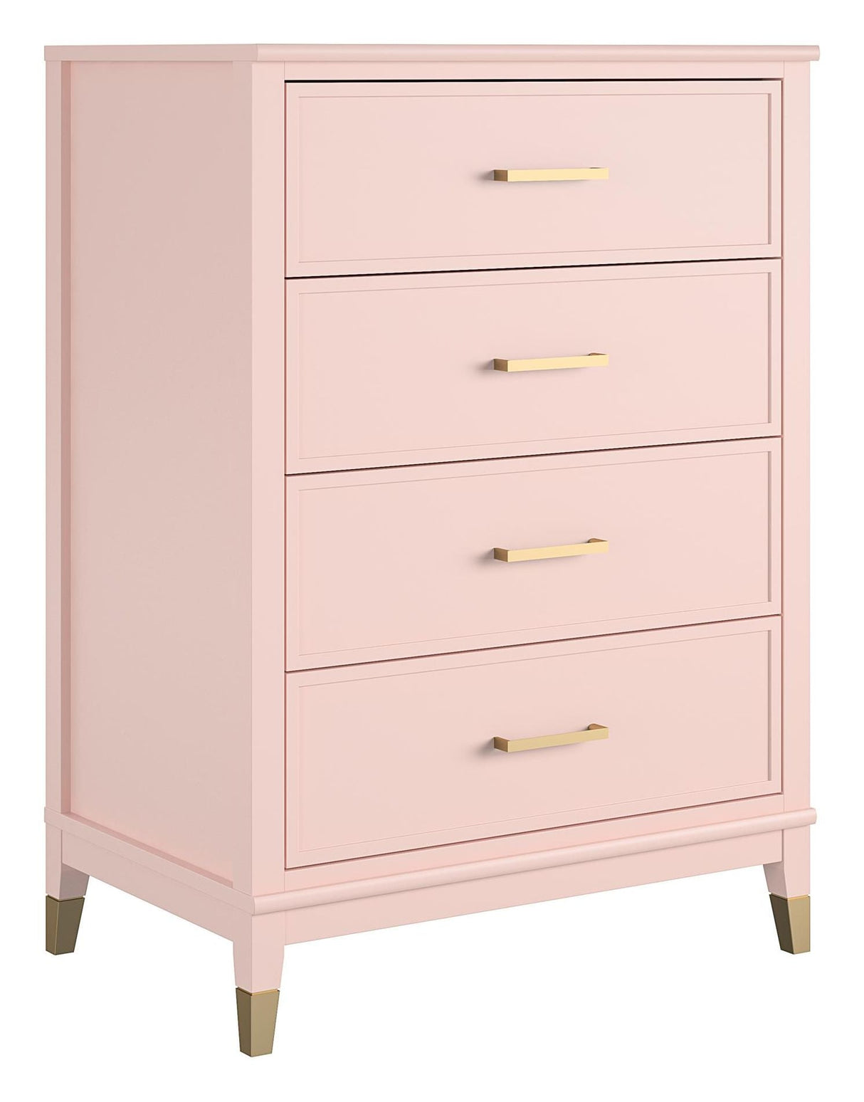 Westerleigh Chest w. 4 drawers, Pink