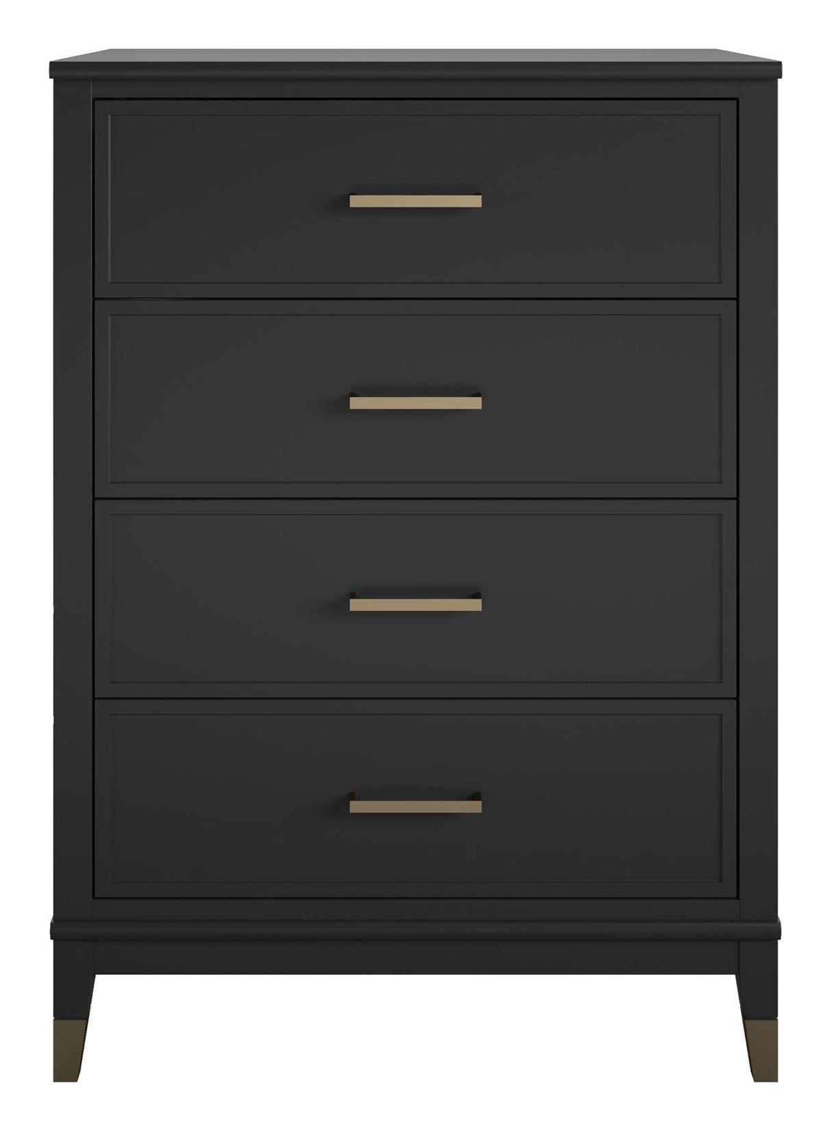 Westerleigh Chest w. 4 drawers, Black