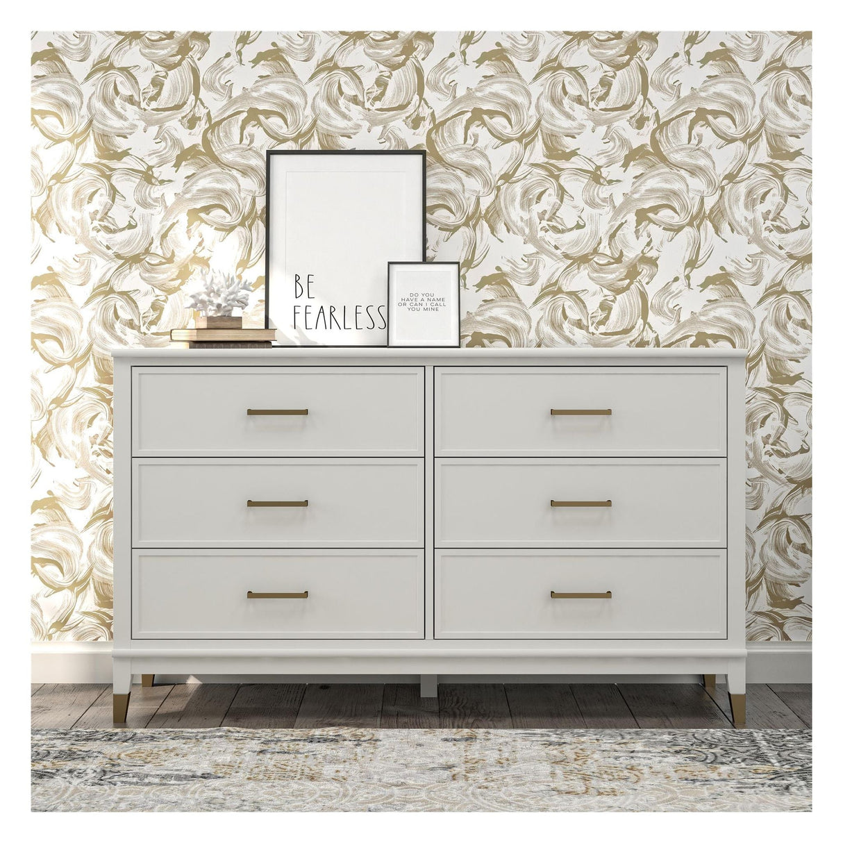 Westerleigh Chest w. 6 drawers, White