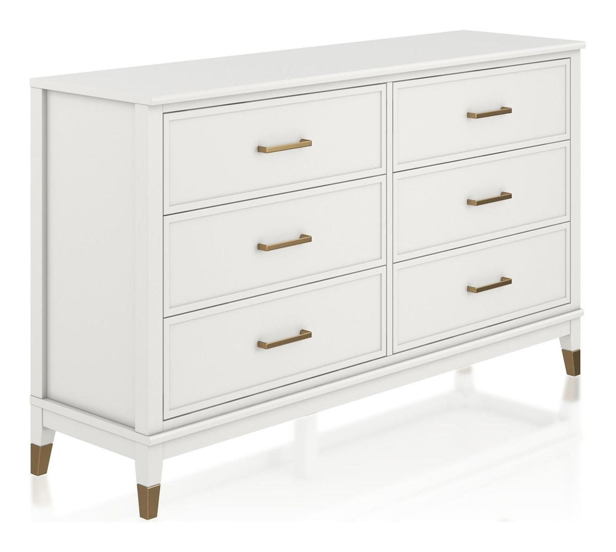 Westerleigh Chest w. 6 drawers, White