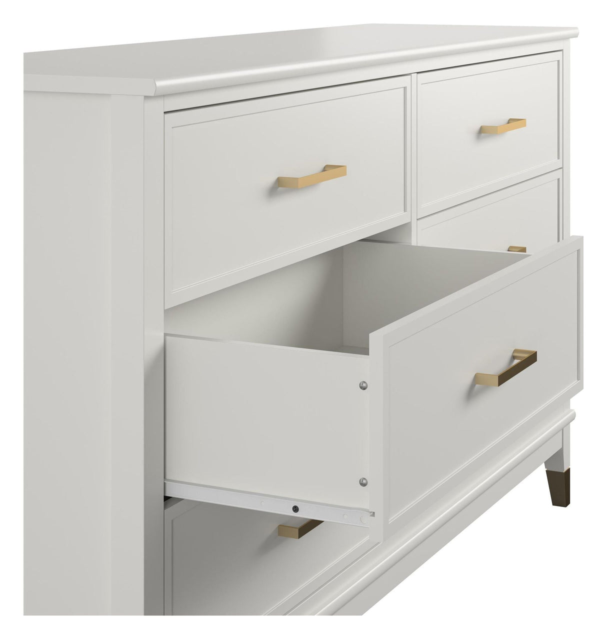 Westerleigh Chest w. 6 drawers, White