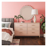 Westerleigh Chest w. 6 drawers, Pink