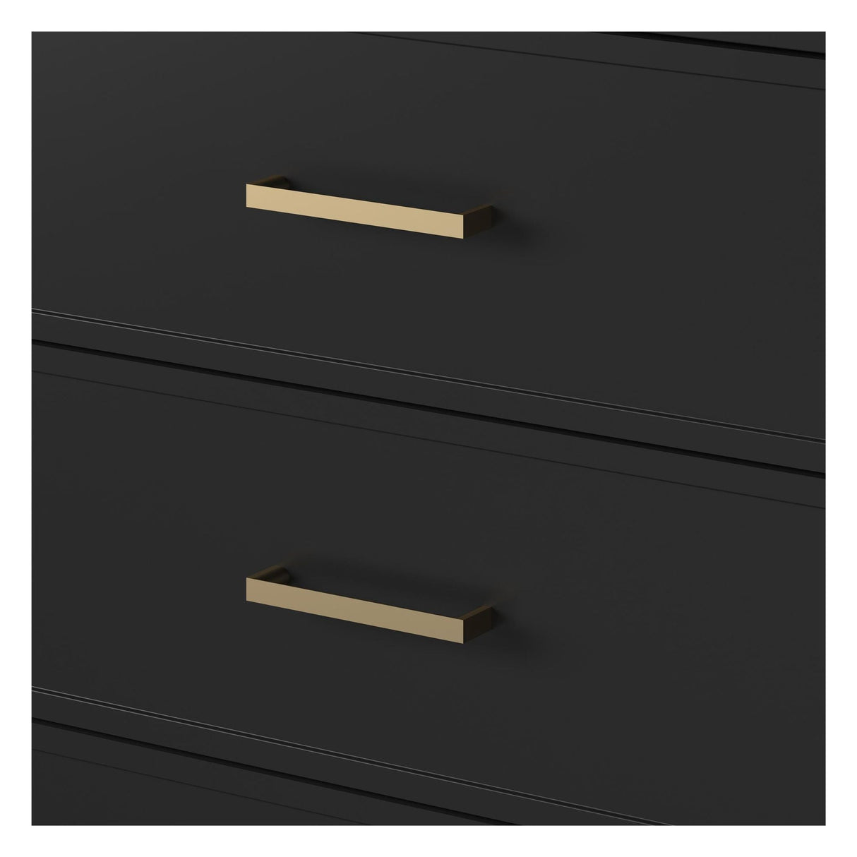 Westerleigh Chest w. 6 drawers, Black